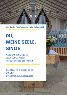 "Du, meine Seele, singe" - Ein Bild von der Friedenskirche